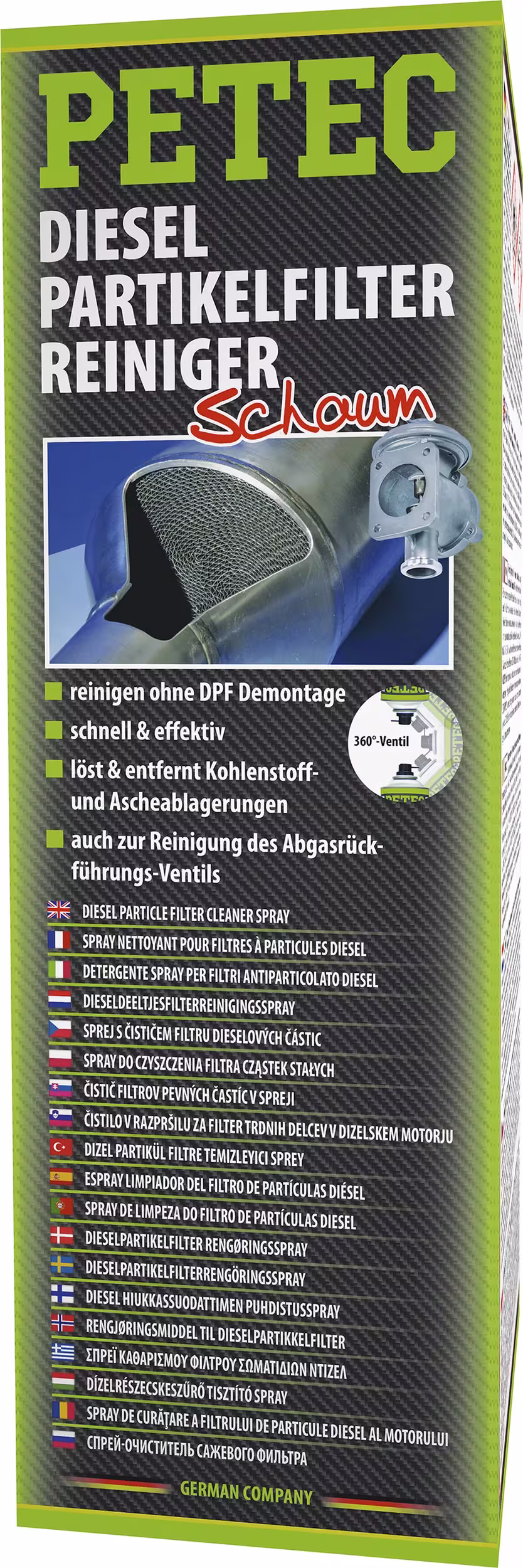 PETEC_Abgassystemreiniger Dieselpartikelfilter-Reiniger
