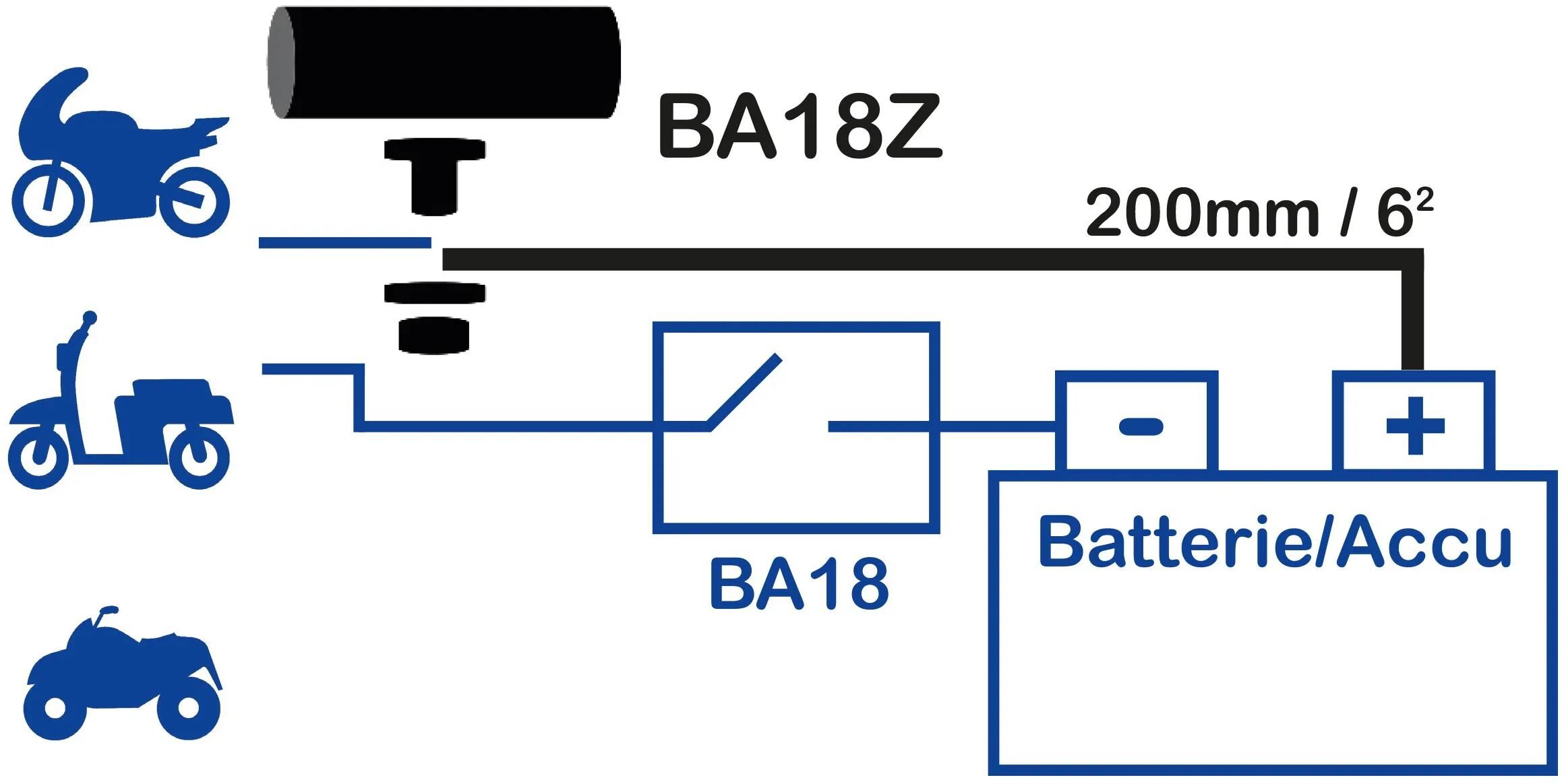 BAAS bike parts_Kabelverlängerung Batterietrennschalter