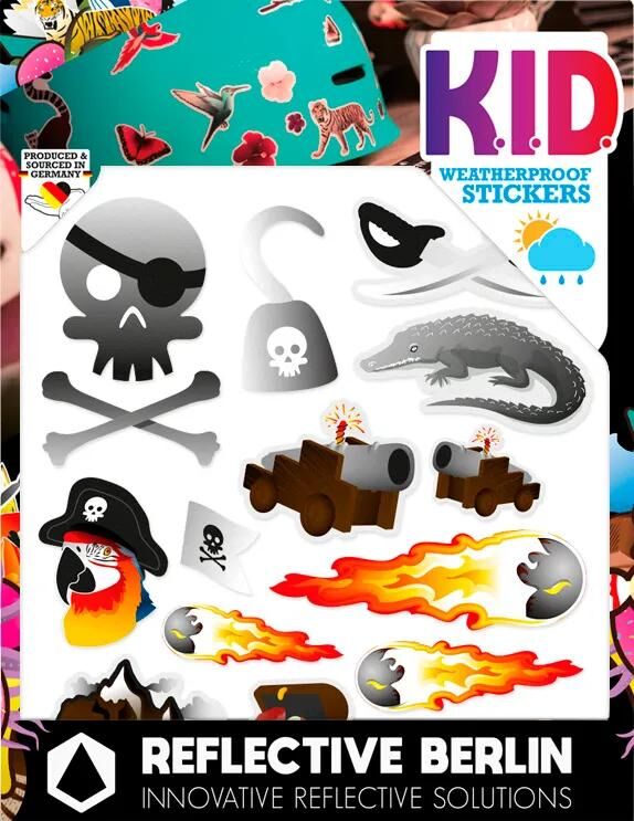 _Reflexaufkleber Aufkleber,Sicherheitszubehör