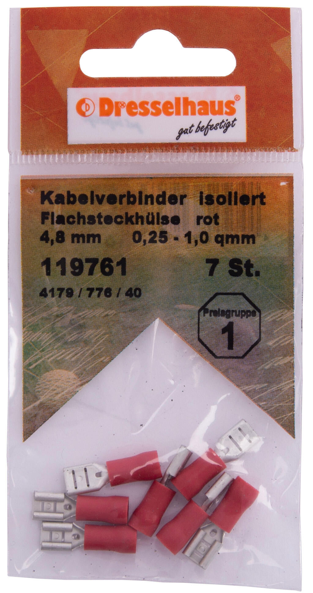 _Flachsteckhülse Flachsteckhülsen