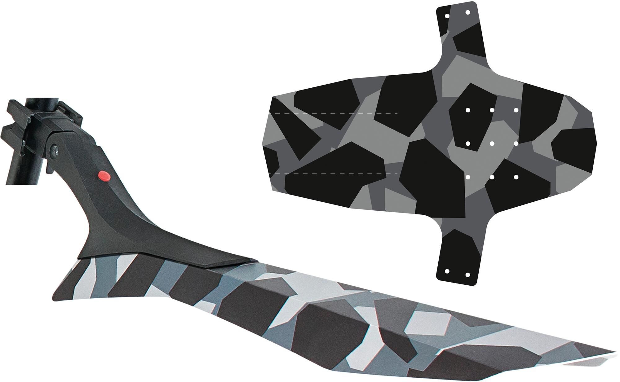 Hebie Clip-on fender set swap set camouflage