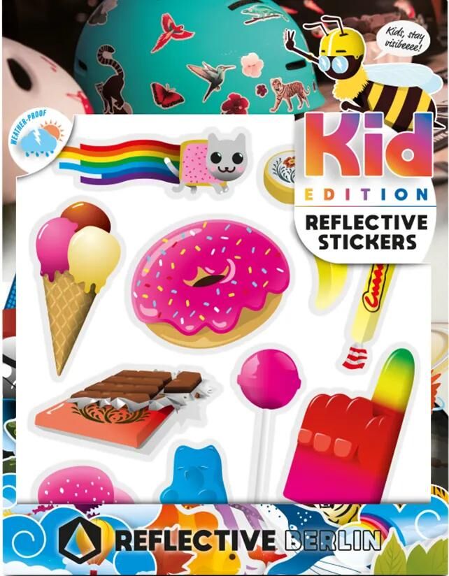 REFLECTIVE BERLIN_Reflexaufkleber Aufkleber,Sicherheitszubehör