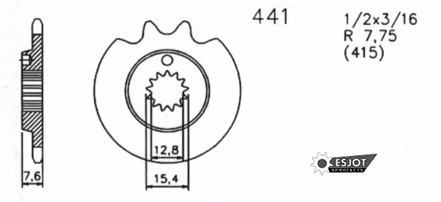ESJOT_Antriebsritzel Antriebsritzel,Ritzel