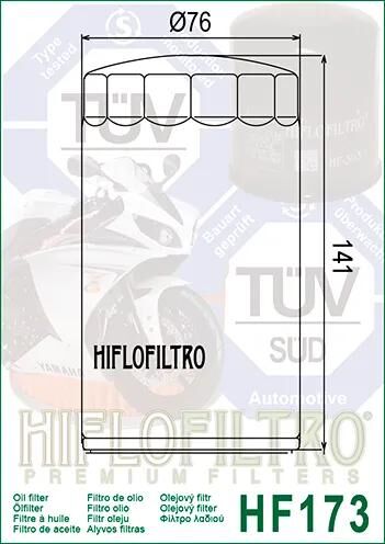 HIFLOFILTRO Ölfilter,Filter