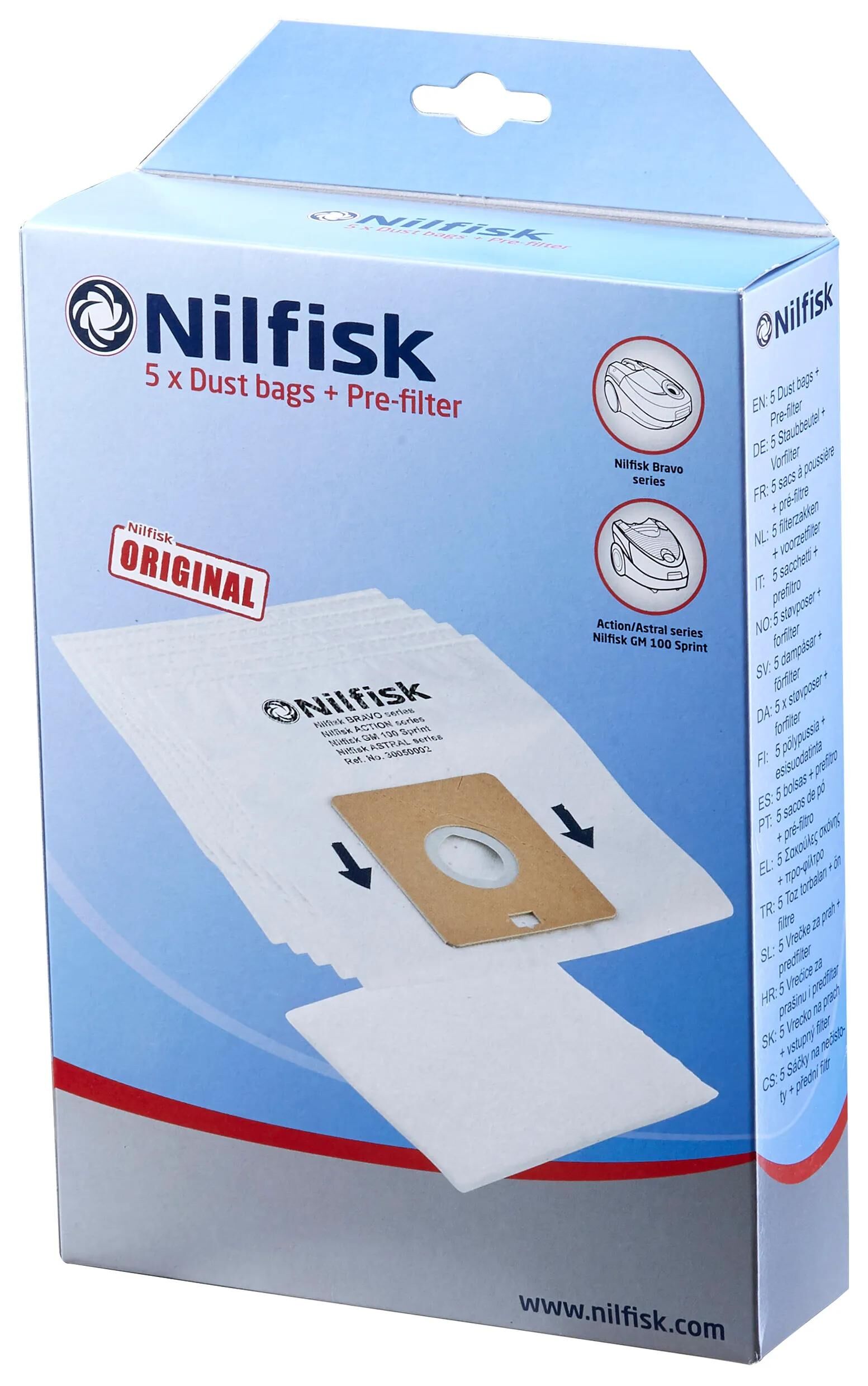 NILFISK_Staubsaugerbeutel Staubsauger - Zubehör