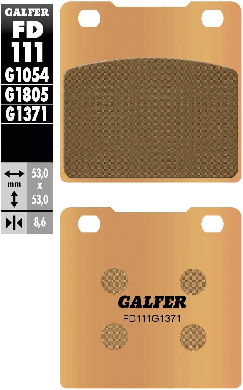 GALFER_Bremsbelag Bremsklötze,Bremsbeläge