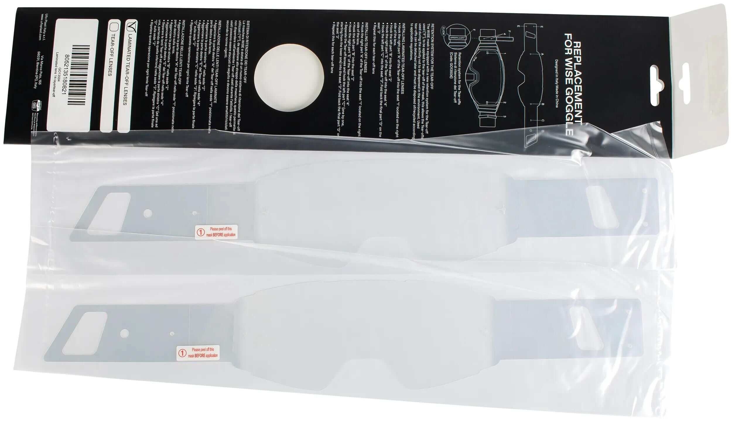 _Abreißvisier Brillen,Bekleidung