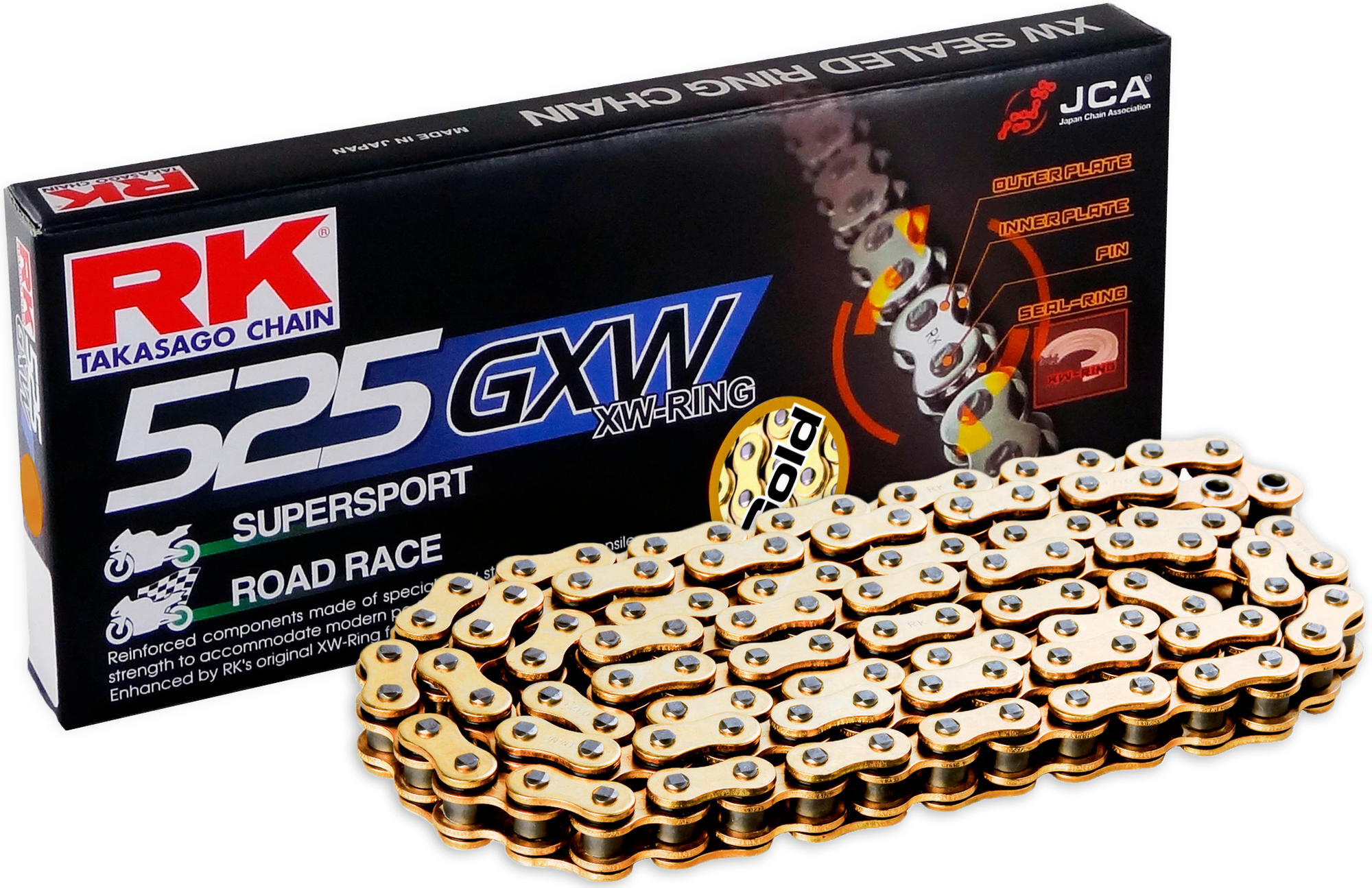 RK chain "GB525GXW" Ketten