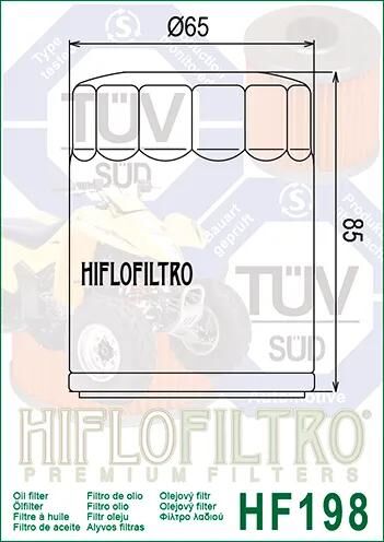 HIFLOFILTRO_Ölfilter Ölfilter,Filter
