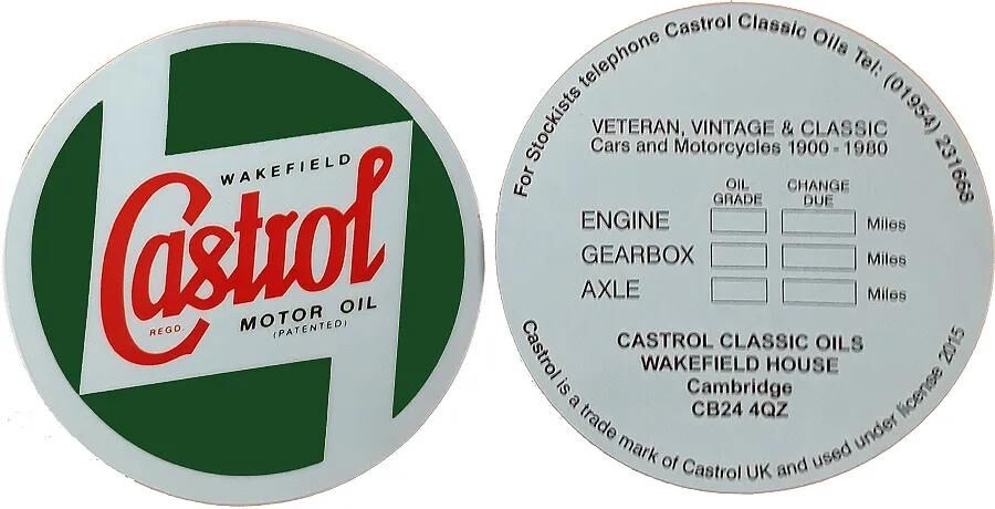 Castrol_Aufkleber Aufkleber