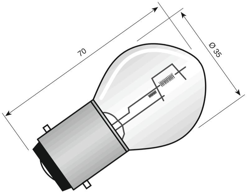_Scheinwerferlampe Birnen,Lampen,Glühlampen