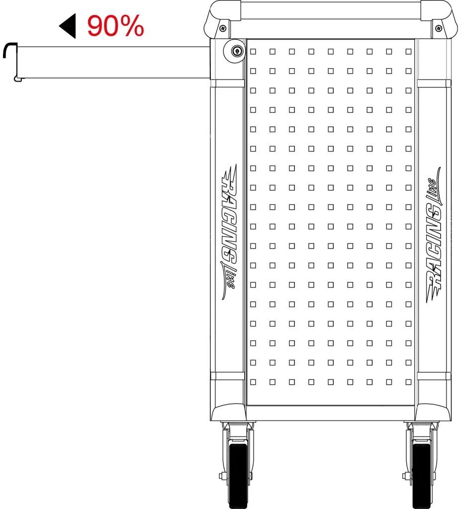 KS TOOLS_Werkstattwagen Werkzeugwagen