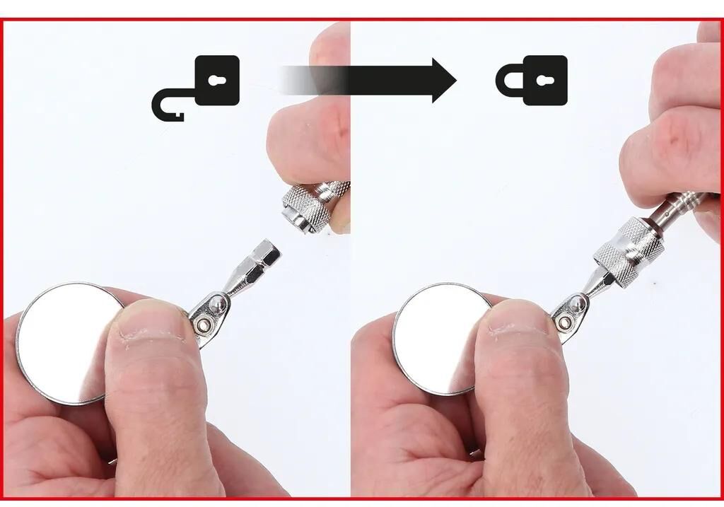 _Inspektionsspiegelsatz Teleskopspiegel