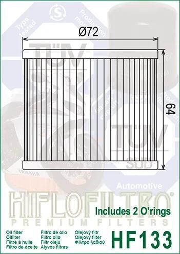HIFLOFILTRO Ölfilter,Filter