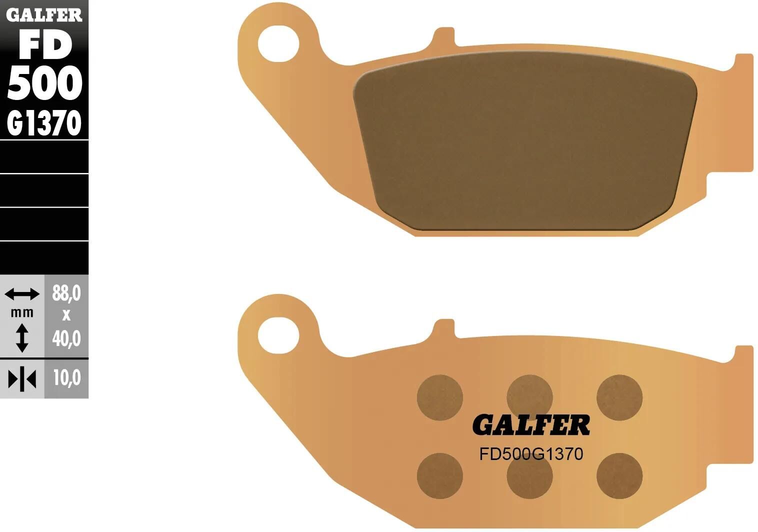 GALFER_Bremsbelag Bremsbeläge