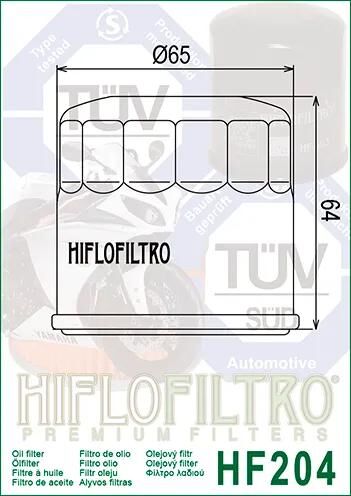 HIFLOFILTRO Ölfilter,Filter