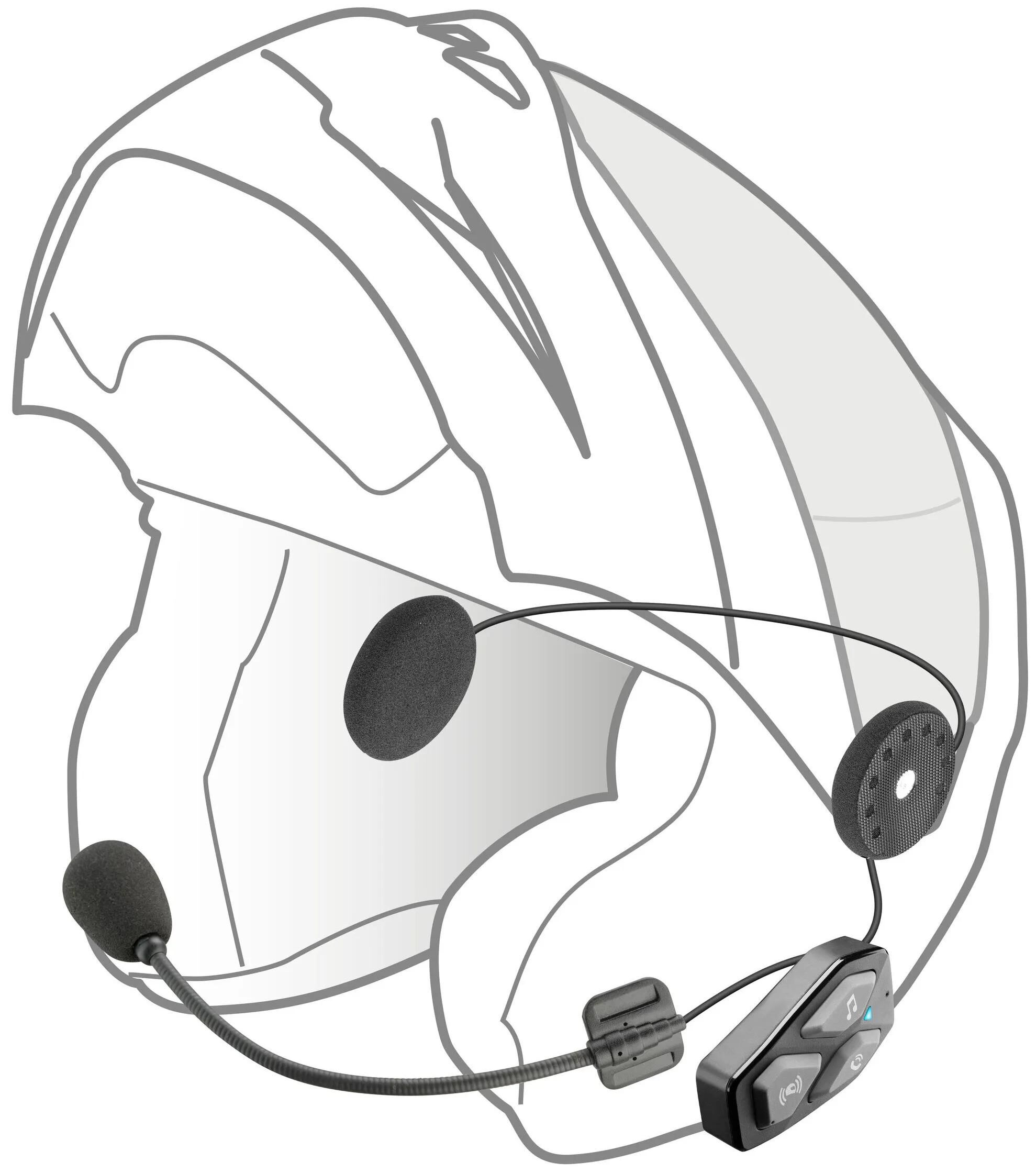 INTERPHONE_Helmkommunikationssystem Kommunikationssysteme