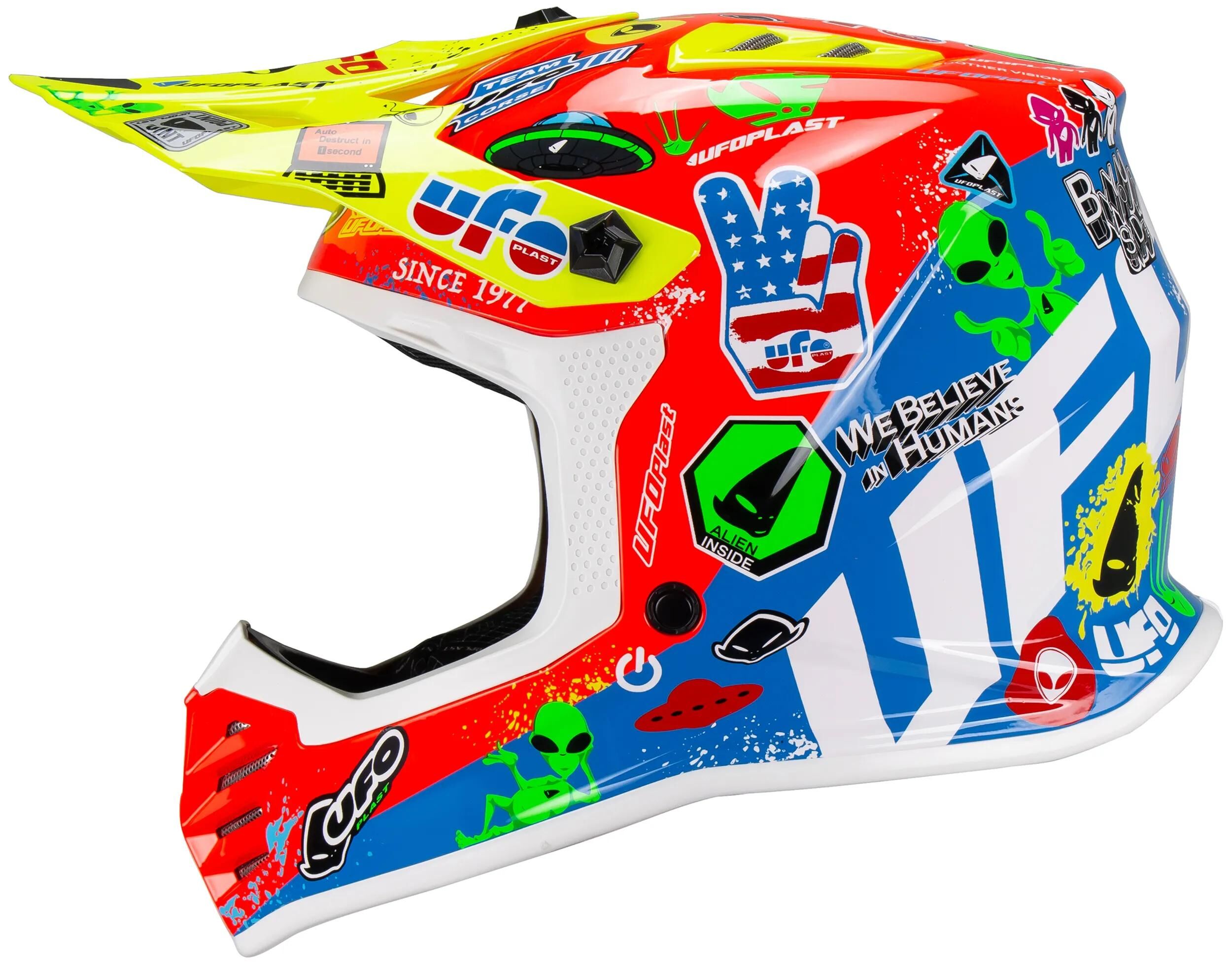 UFO PLAST_Kinder-Crosshelm Helme,Sturzhelme