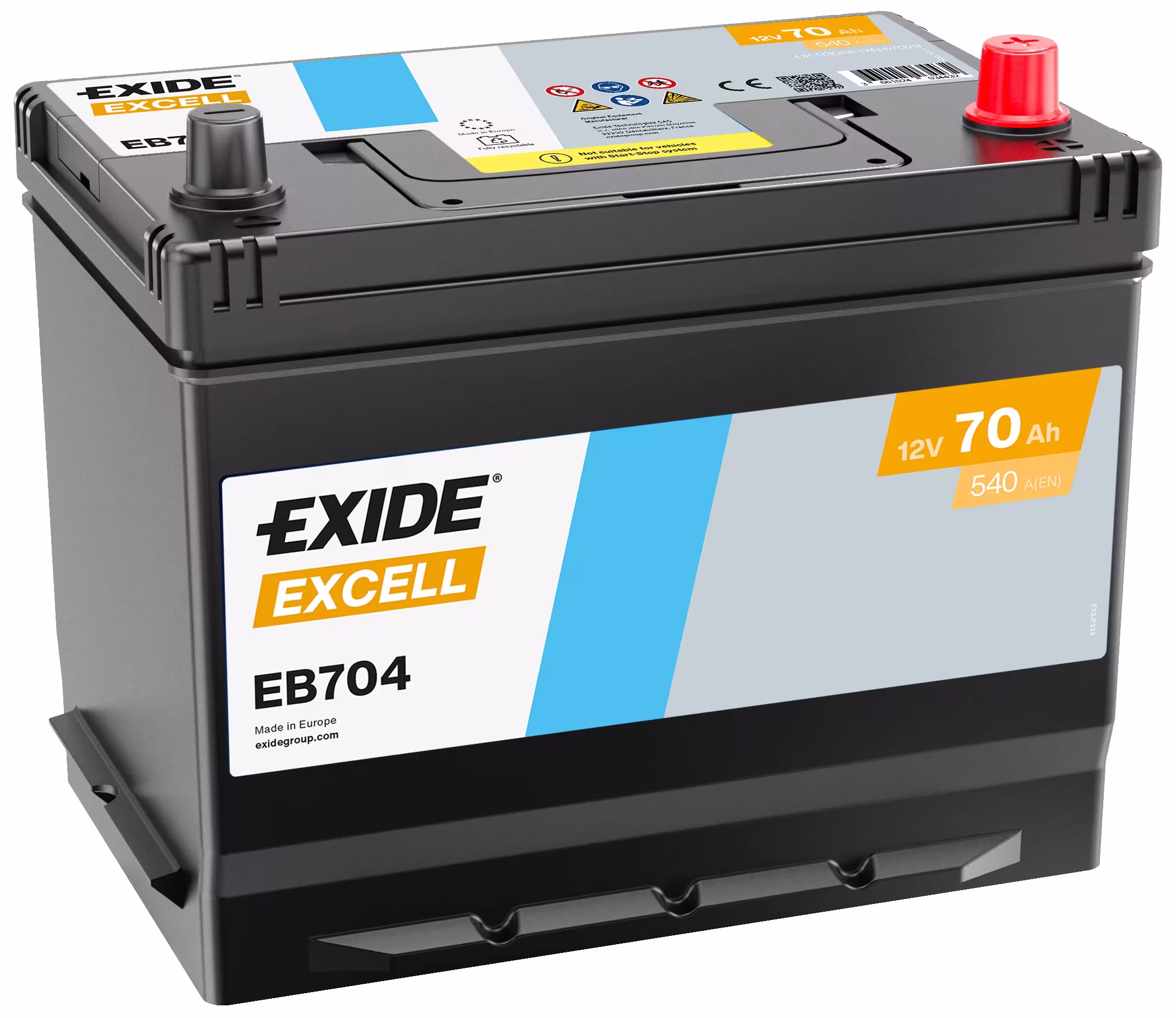 EXIDE_Starterbatterie Starterbatterien,Batterien