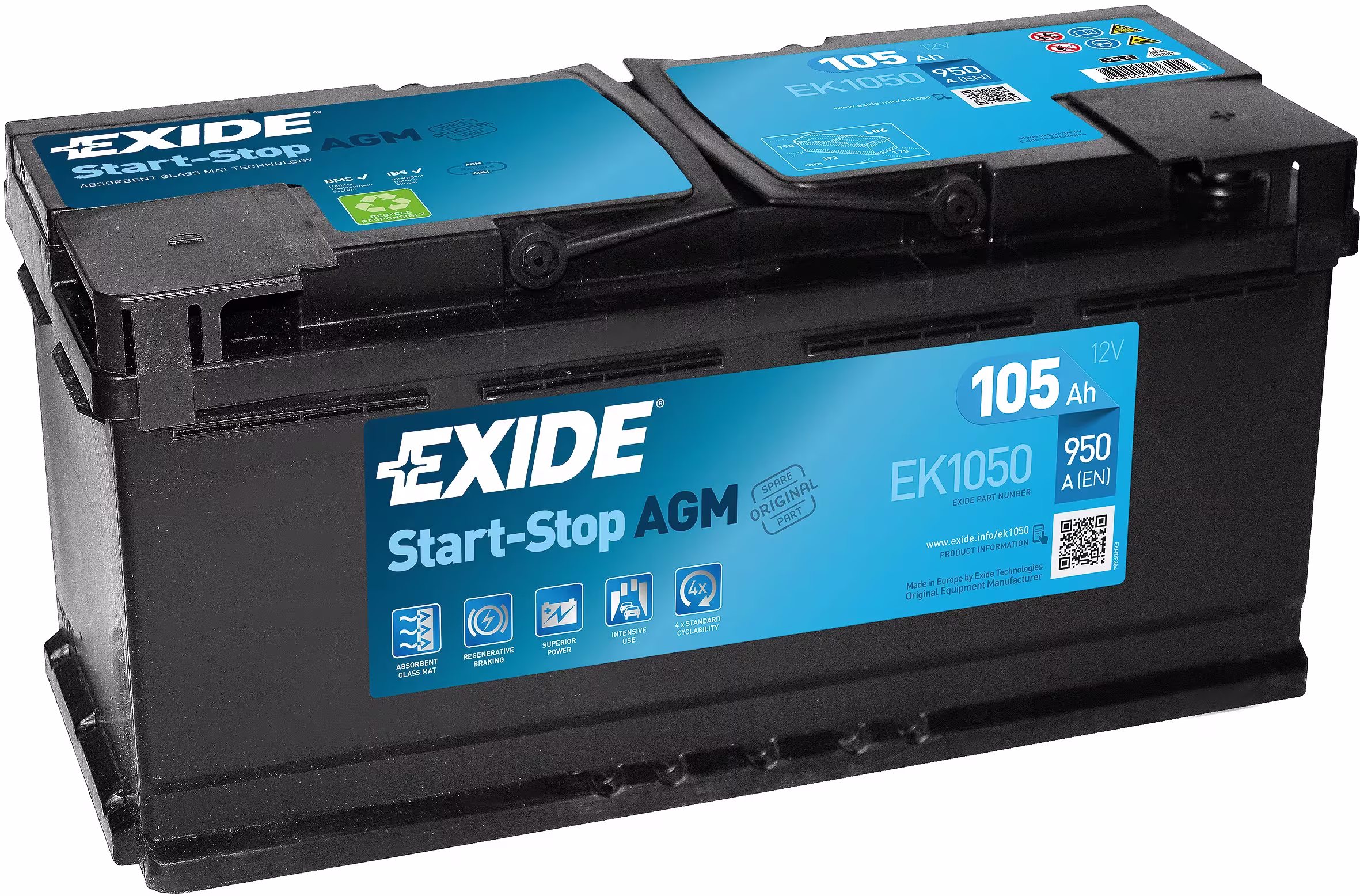 EXIDE_Starterbatterie Batterien,Akkus