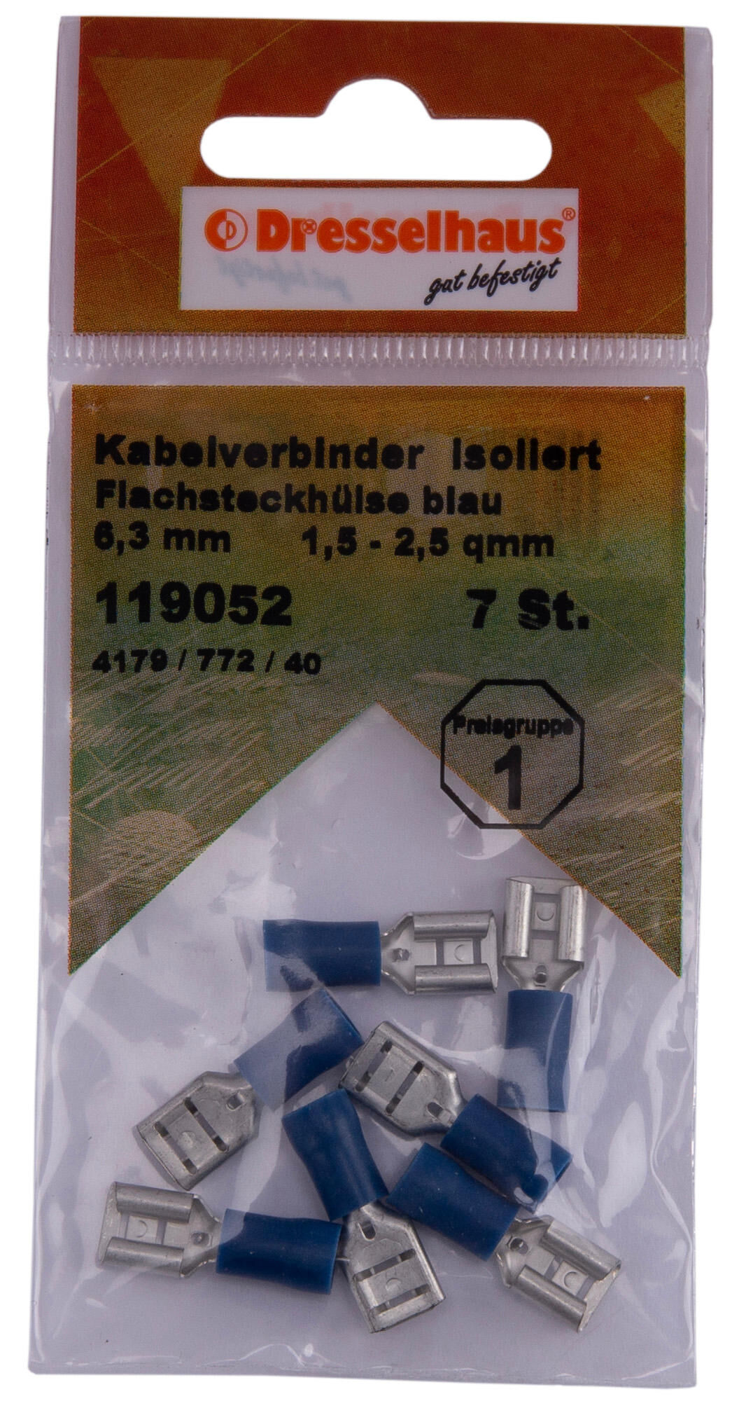 _Flachsteckhülse Flachsteckhülsen