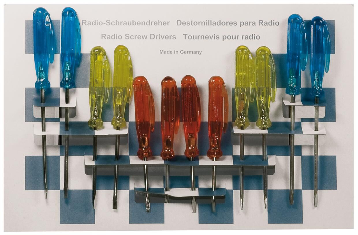 _Schraubendrehersatz Radioausbau,Schraubendrehersätze