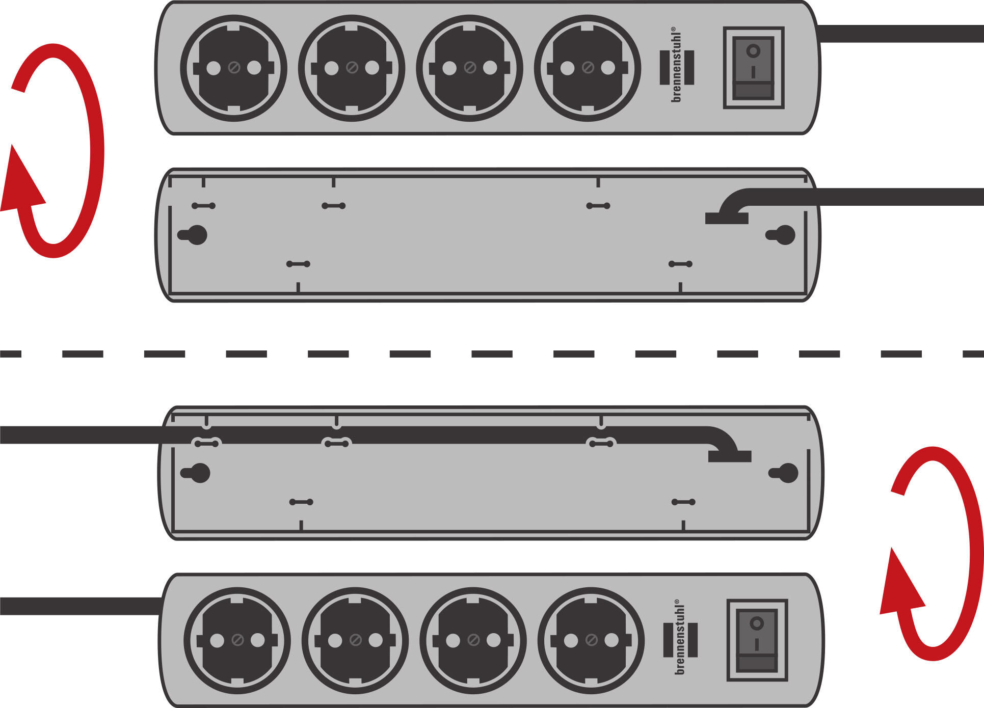 _Mehrfachverteiler Steckdosen,Zigarettenanzünder