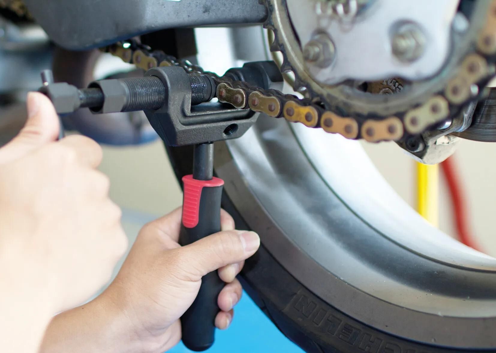 Bikeservice_Kettentrenn- und Nietwerkzeugsatz Kettennietzangen,Werkzeuge