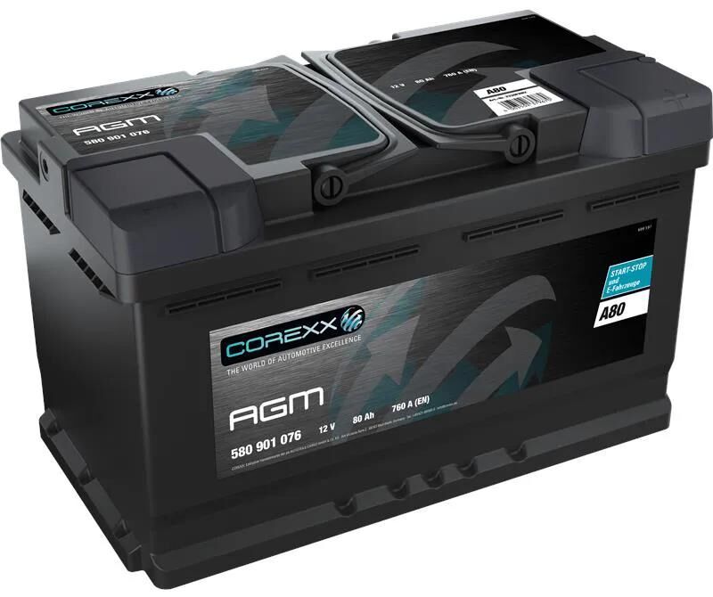 COREXX_Starterbatterie Batterien,Akkus