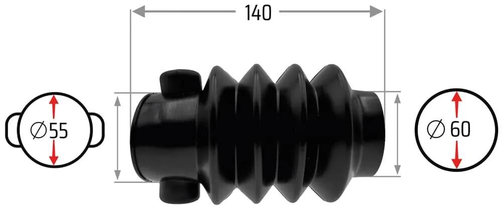 NB PARTS_Faltenbalg Anhängerzubehör