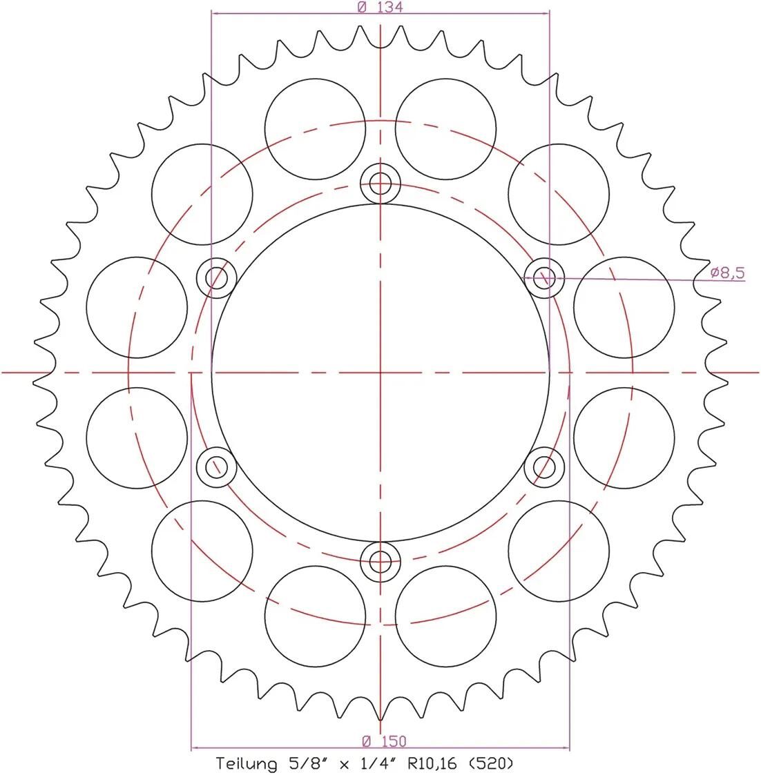 Kettenräder