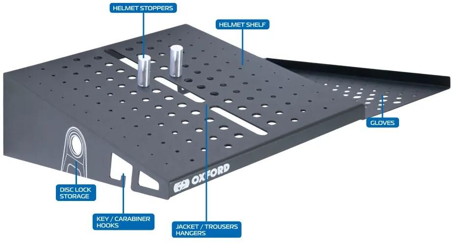 OXFORD_Biker-Garderobe Verkaufsdisplays,Helme,Sturzhelme