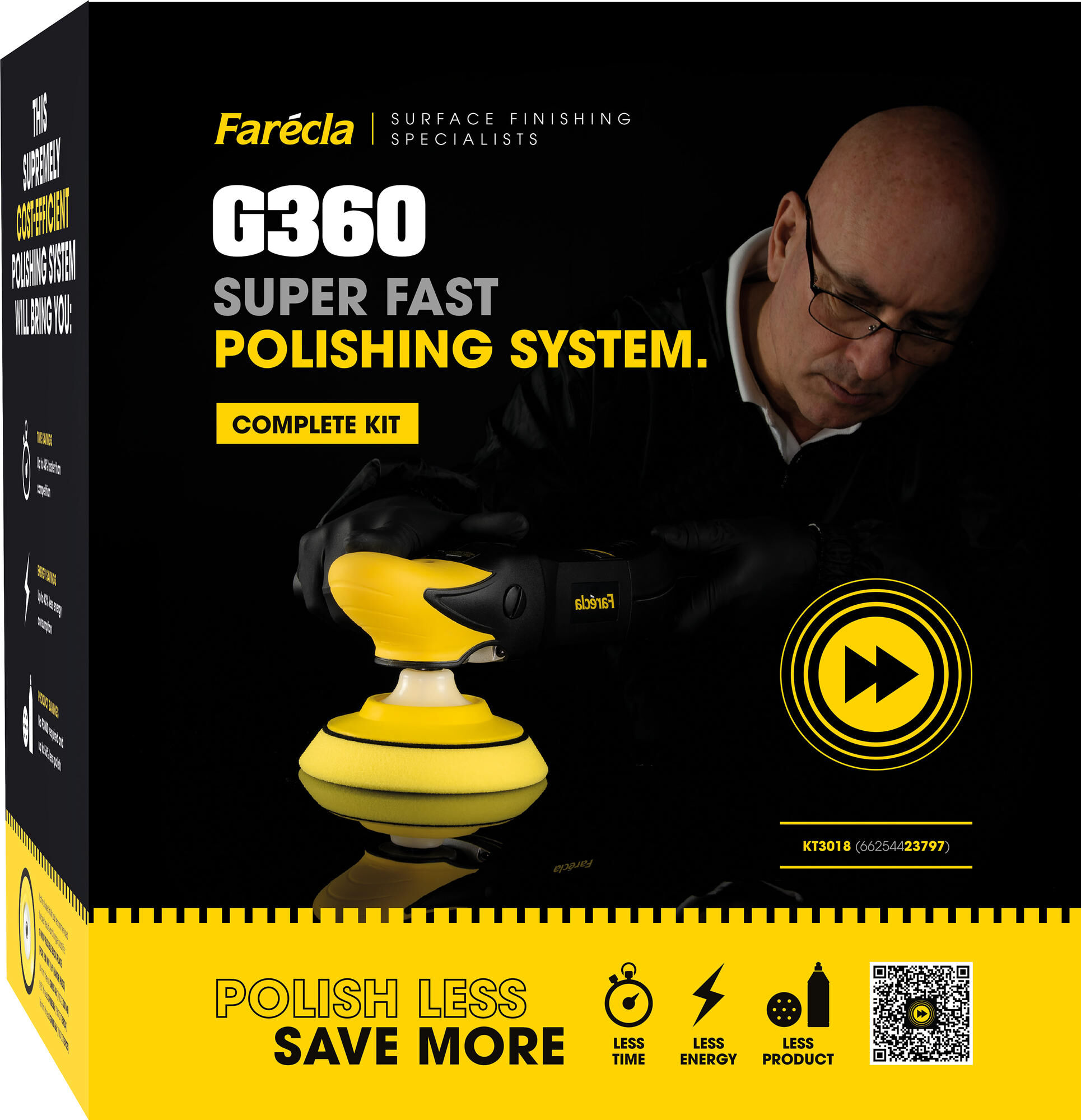 Farécla Polierpastenset "G360 System-Set" Polierpasten,Pflegemittel,Reinigungsmittel