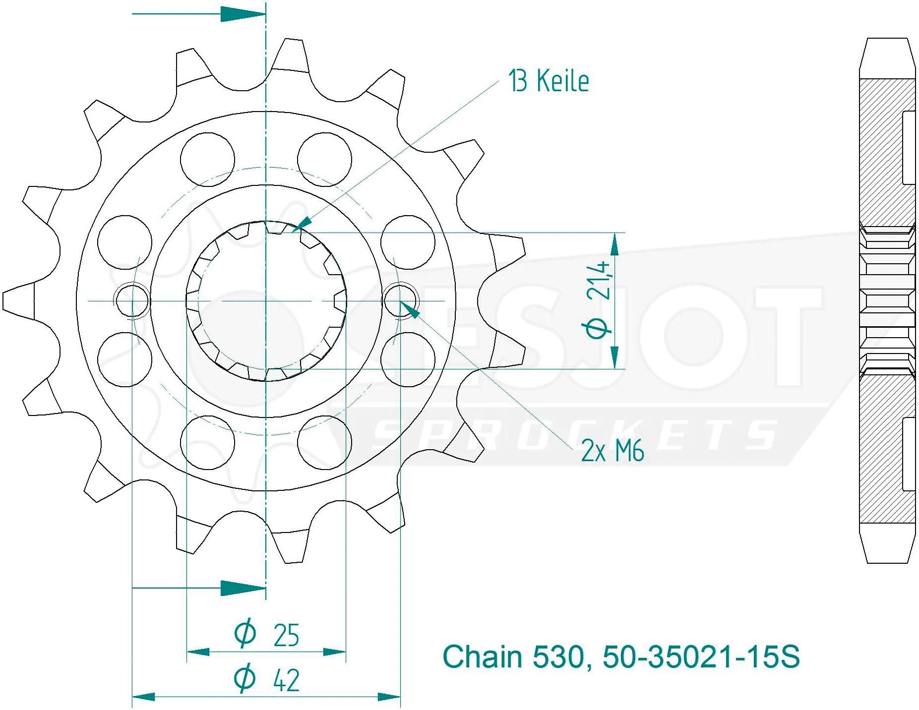 ESJOT_Antriebsritzel Antriebsritzel,Ritzel