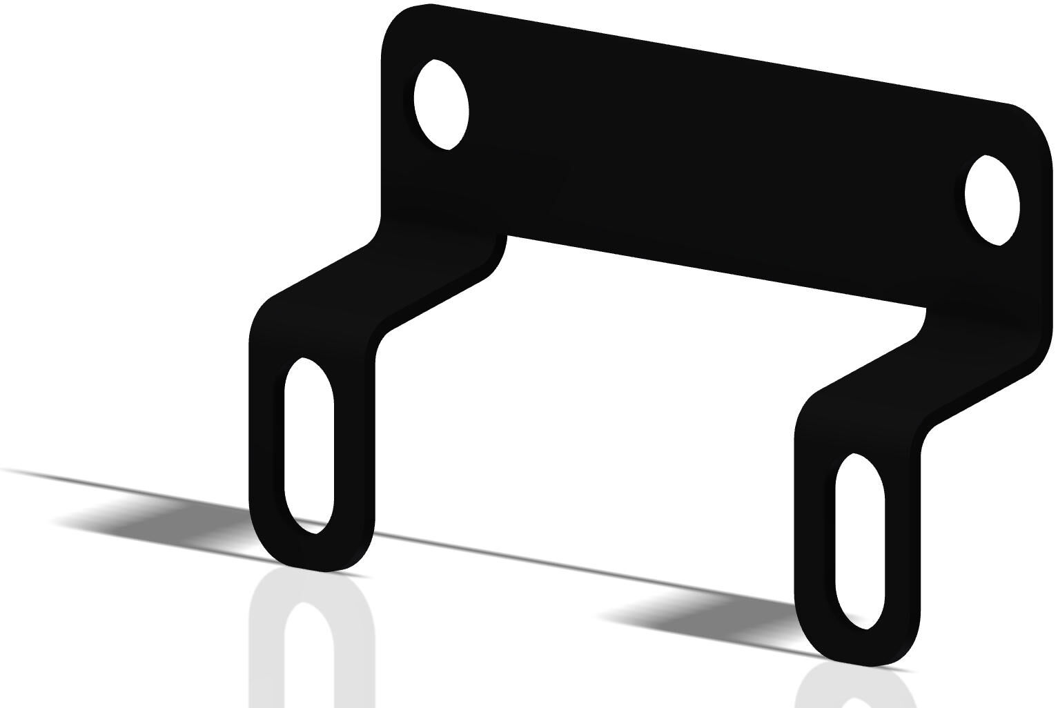 _Halterung Batterieleuchtenhalter, hinten