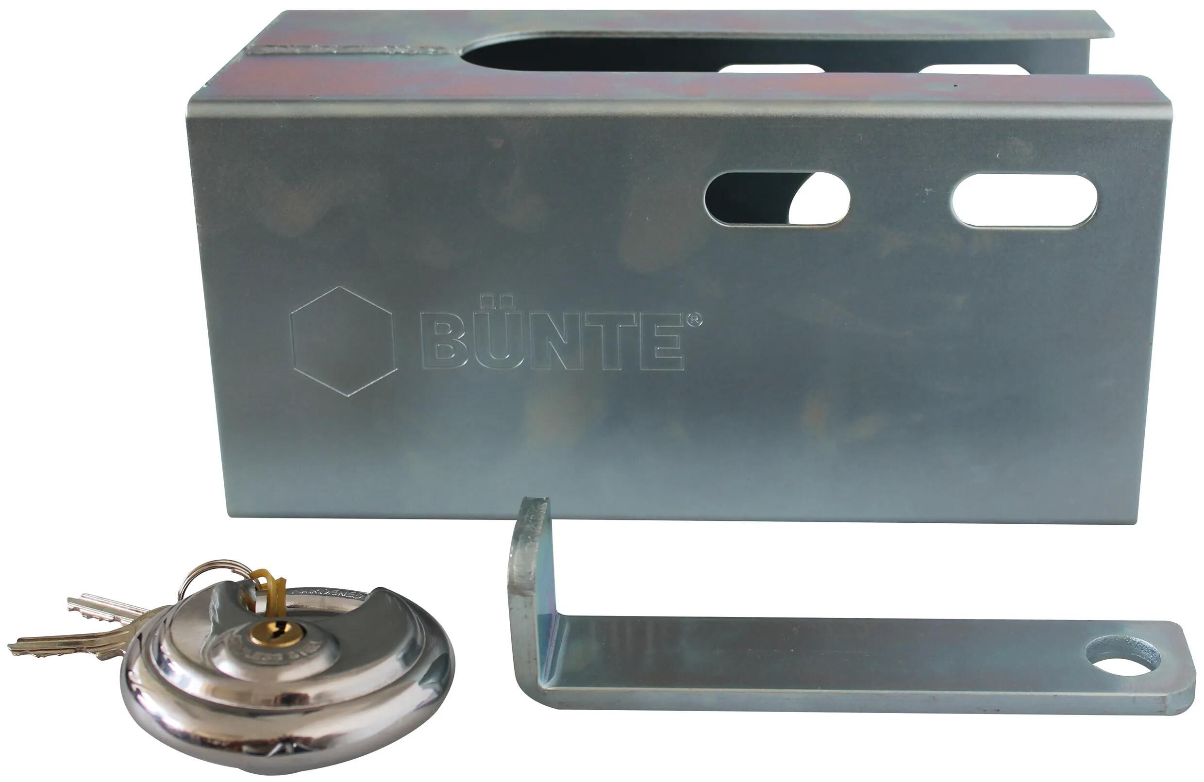 BÜNTE Anti-theft device "Safety Box " Diebstahlsicherungen,Anhängerzubehör