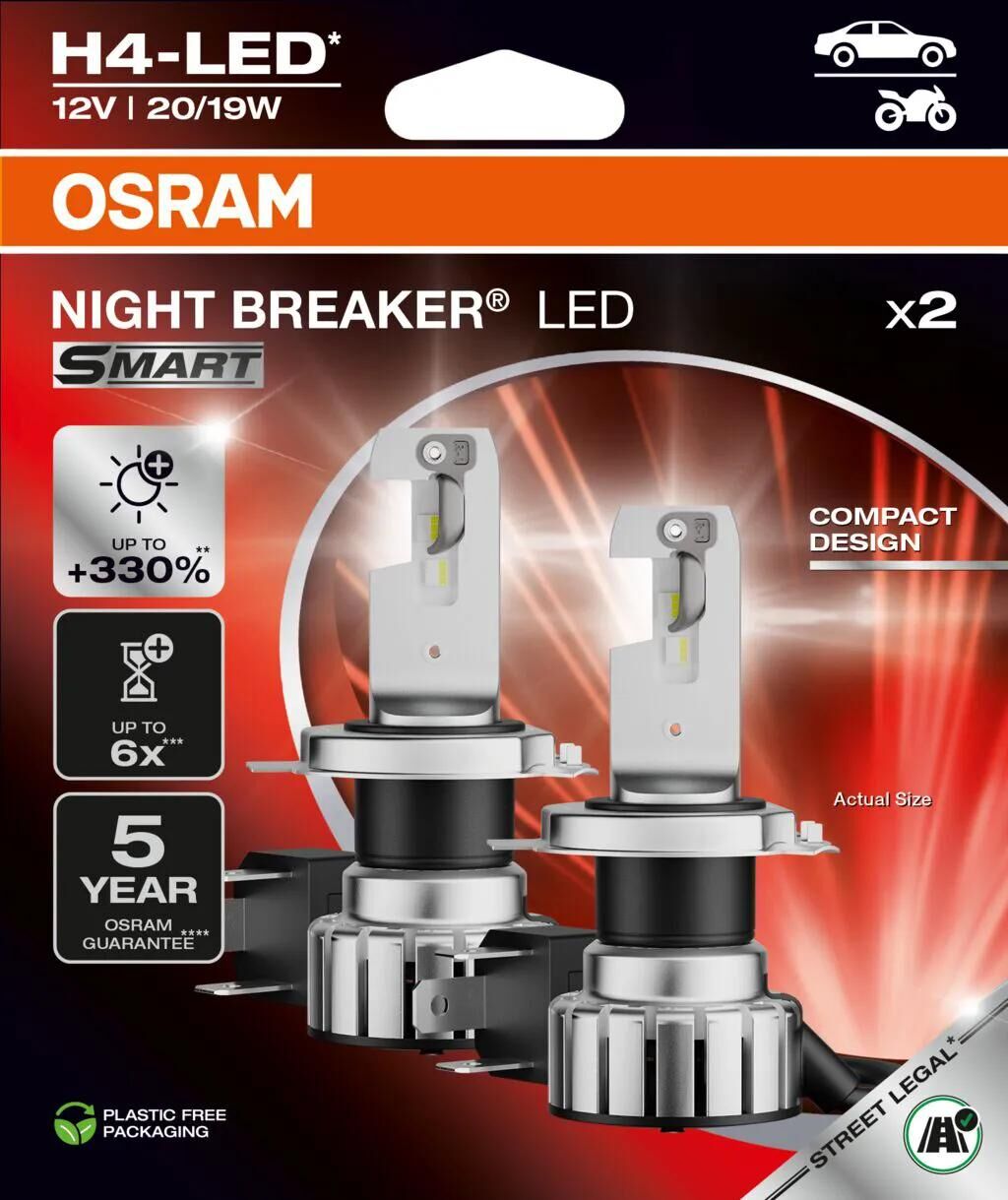 OSRAM_Hauptlampe H4 Hauptlampen,Hauptlampen,Glühlampen