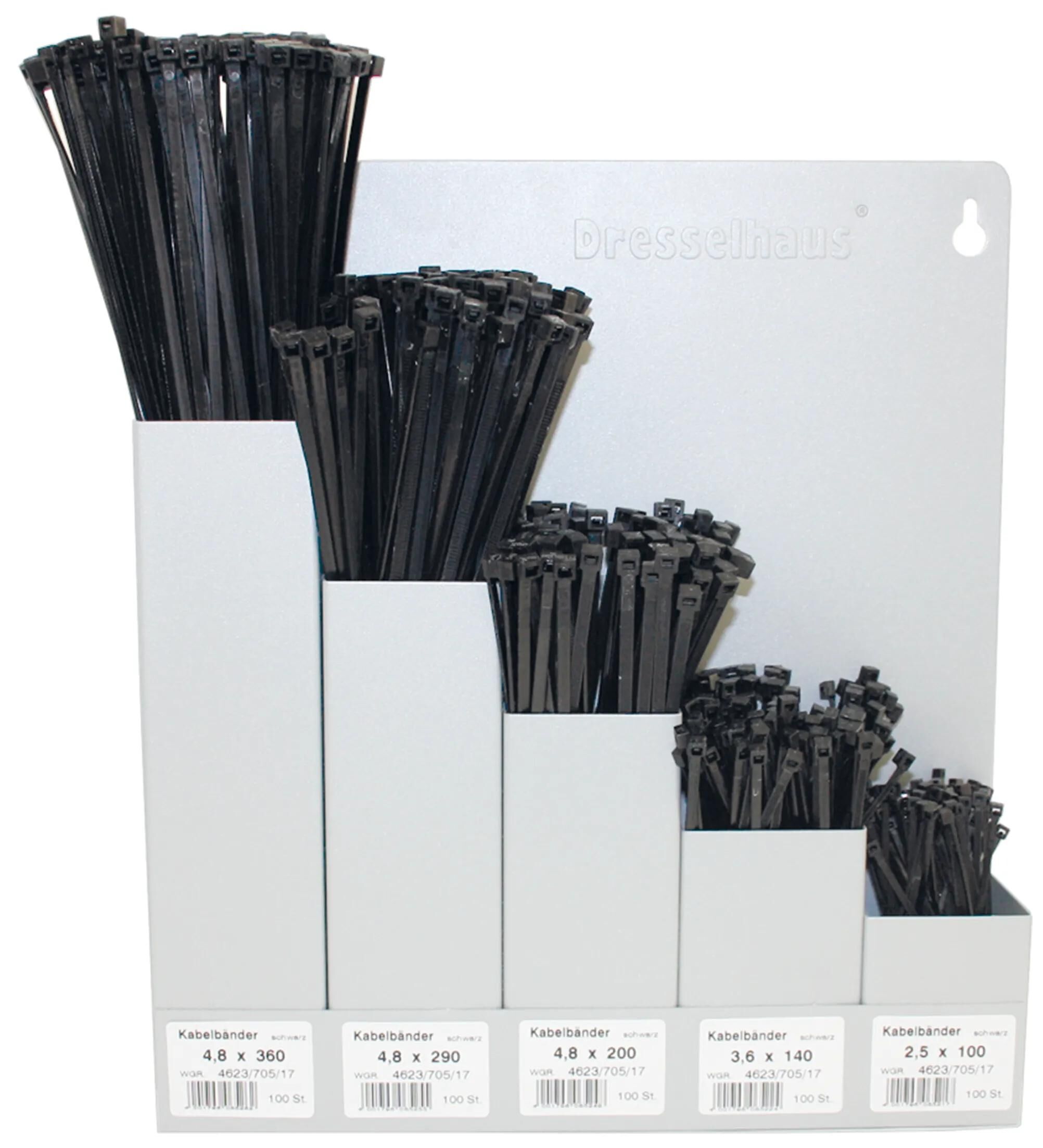 Dresselhaus_Kabelbindersortiment Kabelbänder,Kabelband-Sortiment,Kabelbinder,Kabelbänder