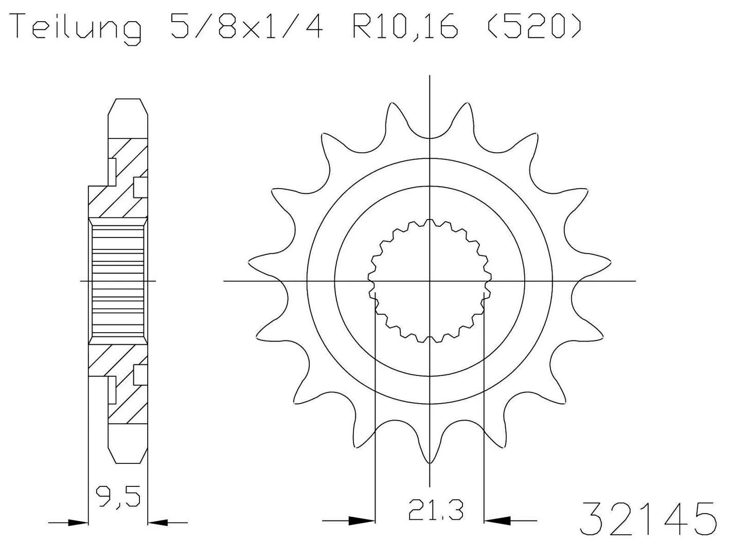 ESJOT_Antriebsritzel Antriebsritzel,Ritzel