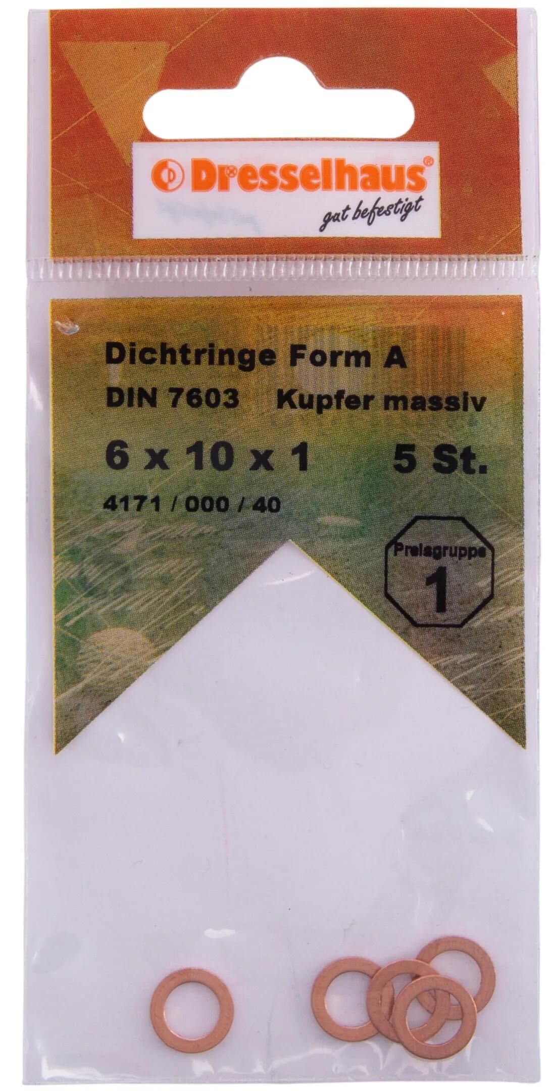 Dresselhaus_Dichtring Kupferringe