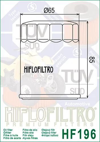 HIFLOFILTRO_Ölfilter Ölfilter,Filter