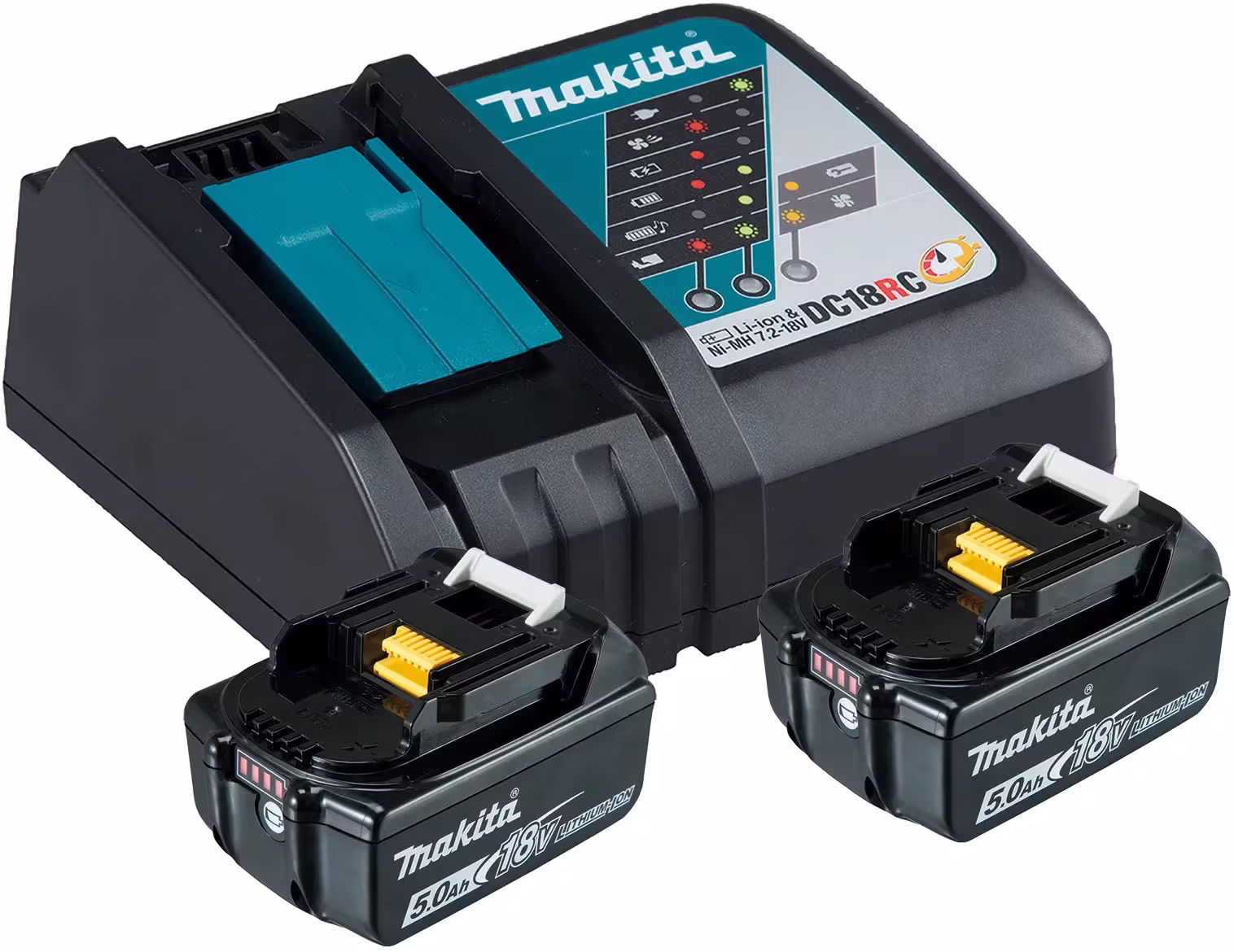 makita_Ladesystem-Set Akkus,Batterien