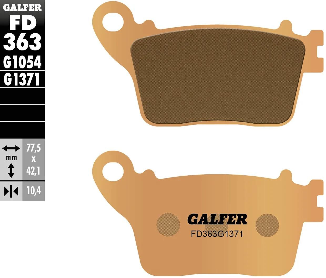 GALFER_Bremsbelag Bremsbeläge