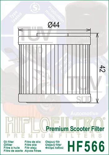 HIFLOFILTRO Ölfilter,Filter
