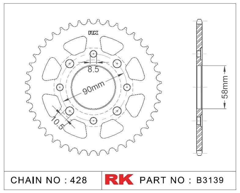 RK_Kettenrad Kettenräder