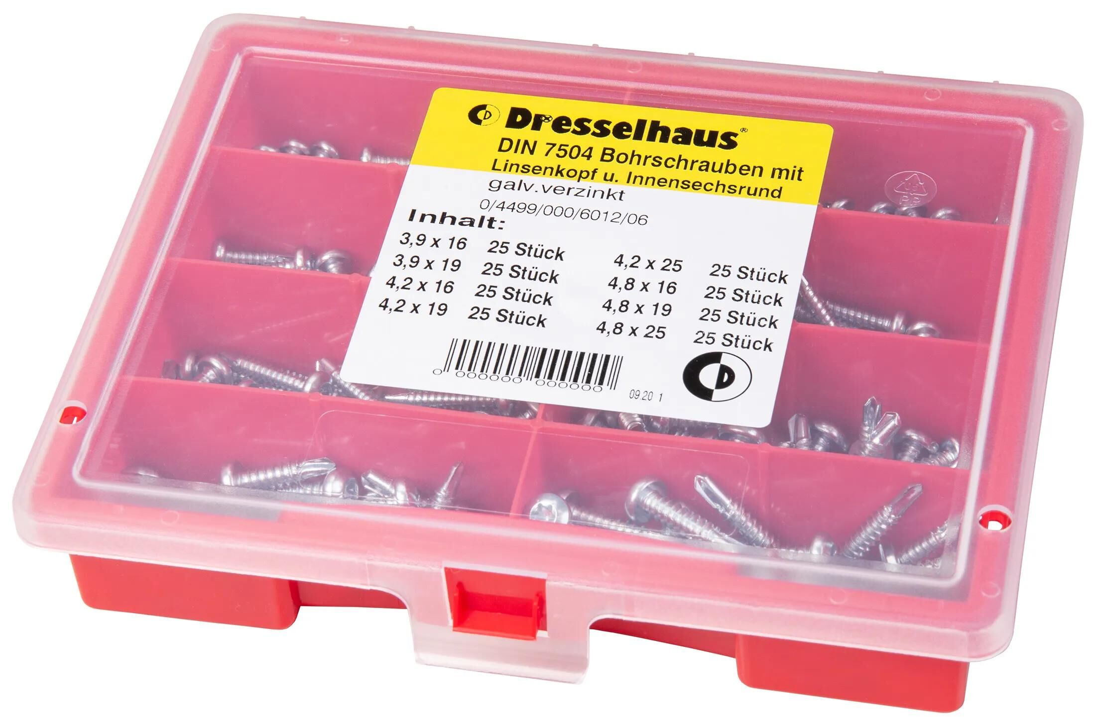 Dresselhaus_Bohrschraubensortiment Bohrschrauben,Schrauben