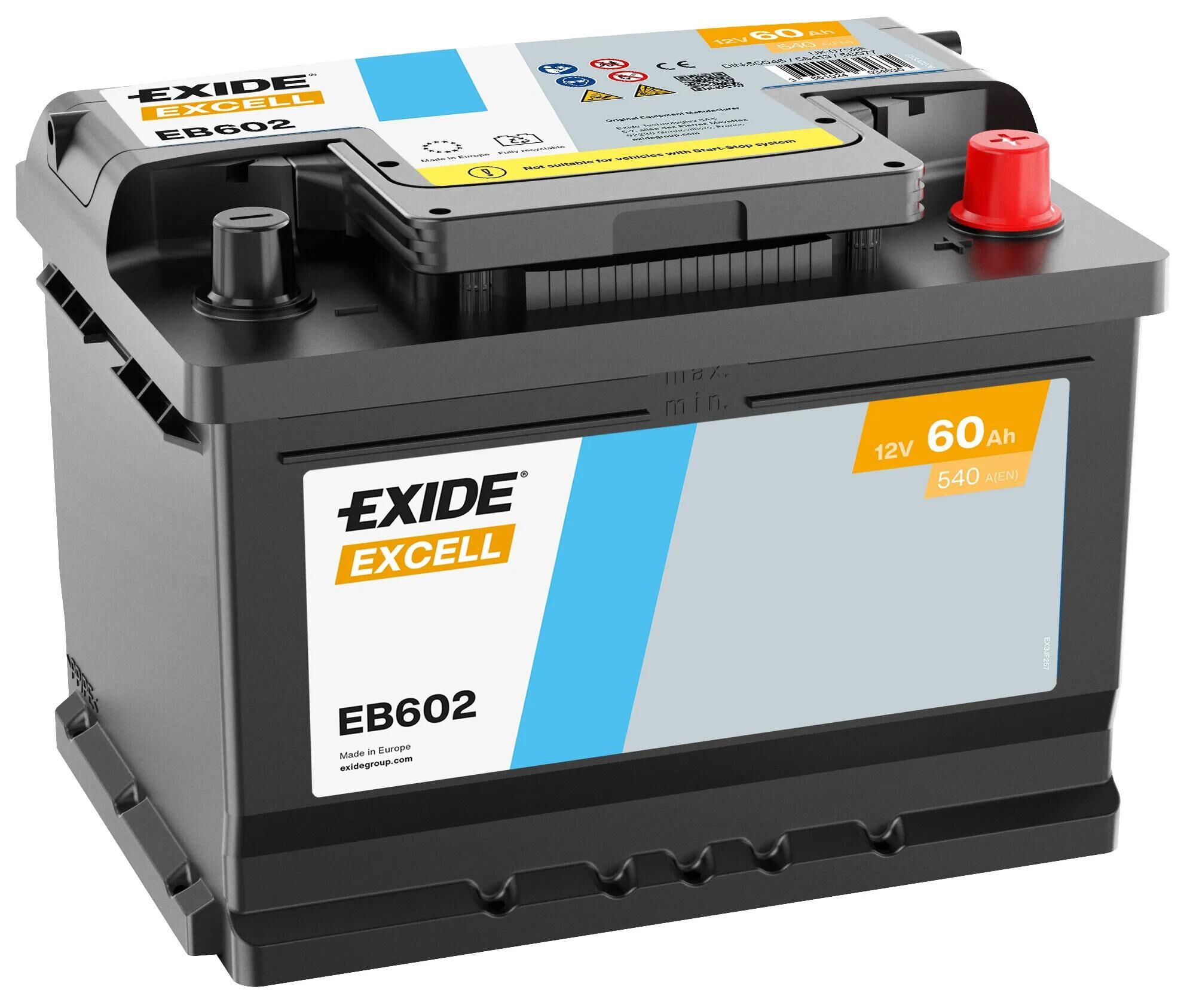 EXIDE_Starterbatterie Starterbatterien,Batterien