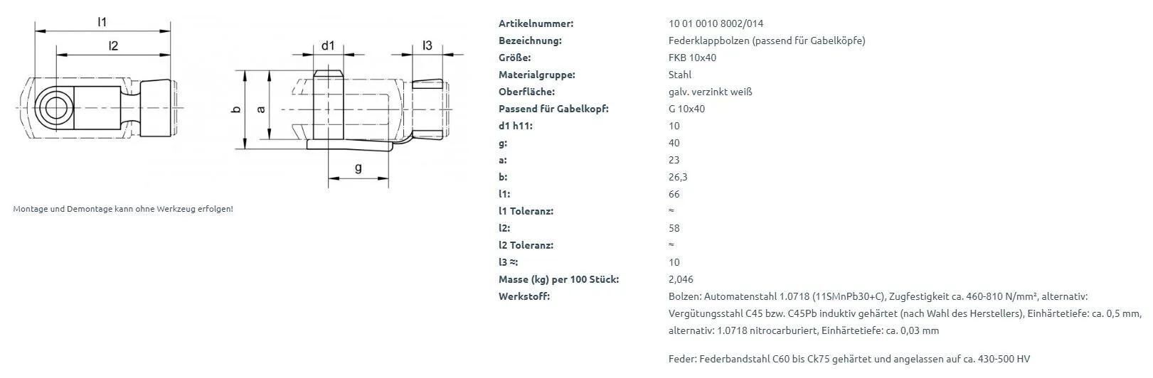 _Federklappbolzen Anhängerteile