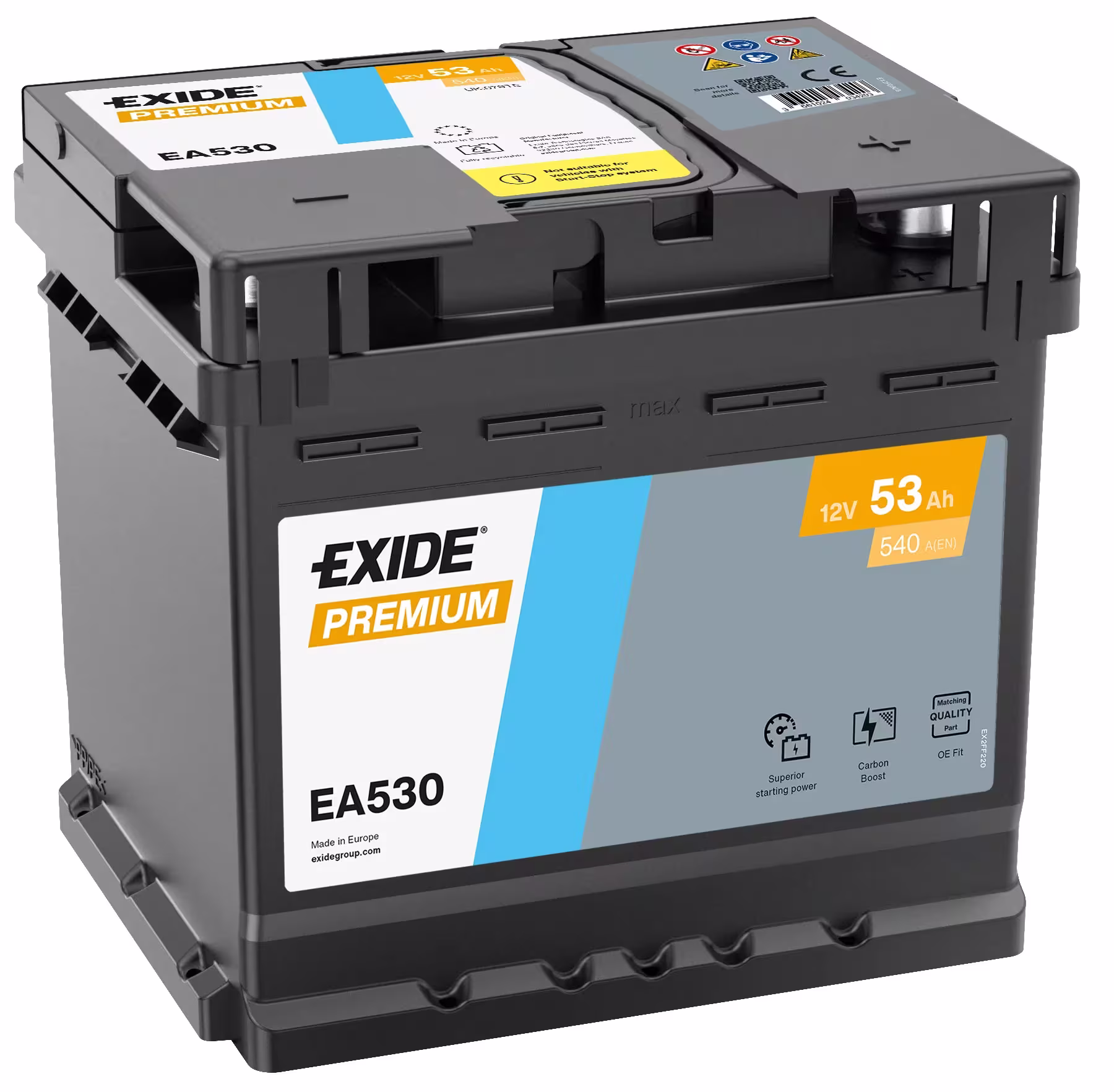 EXIDE_Starterbatterie Starterbatterien,Batterien