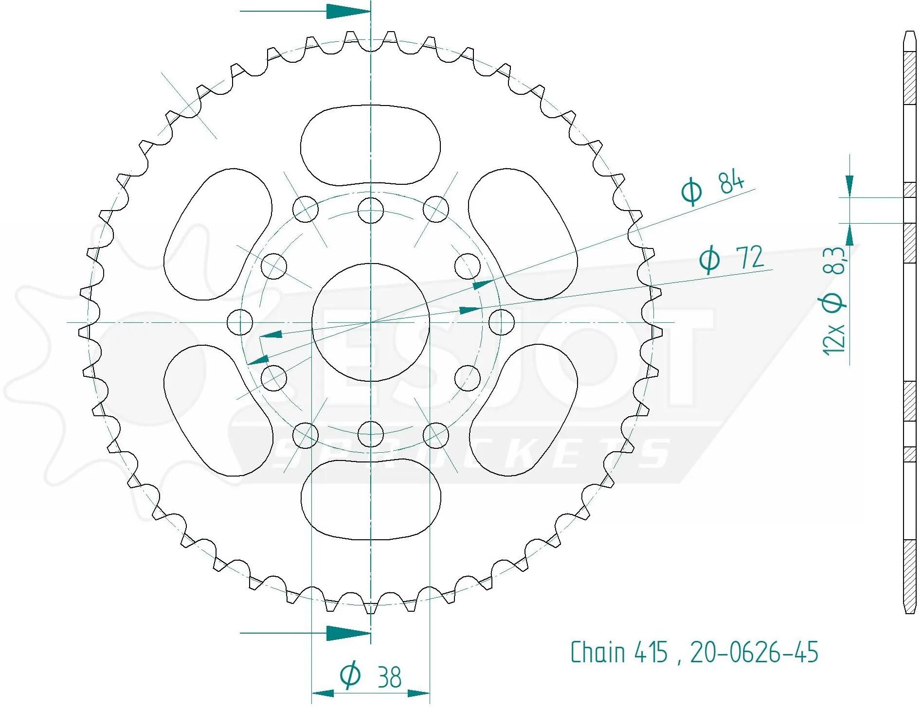 _Kettenrad Kettenräder